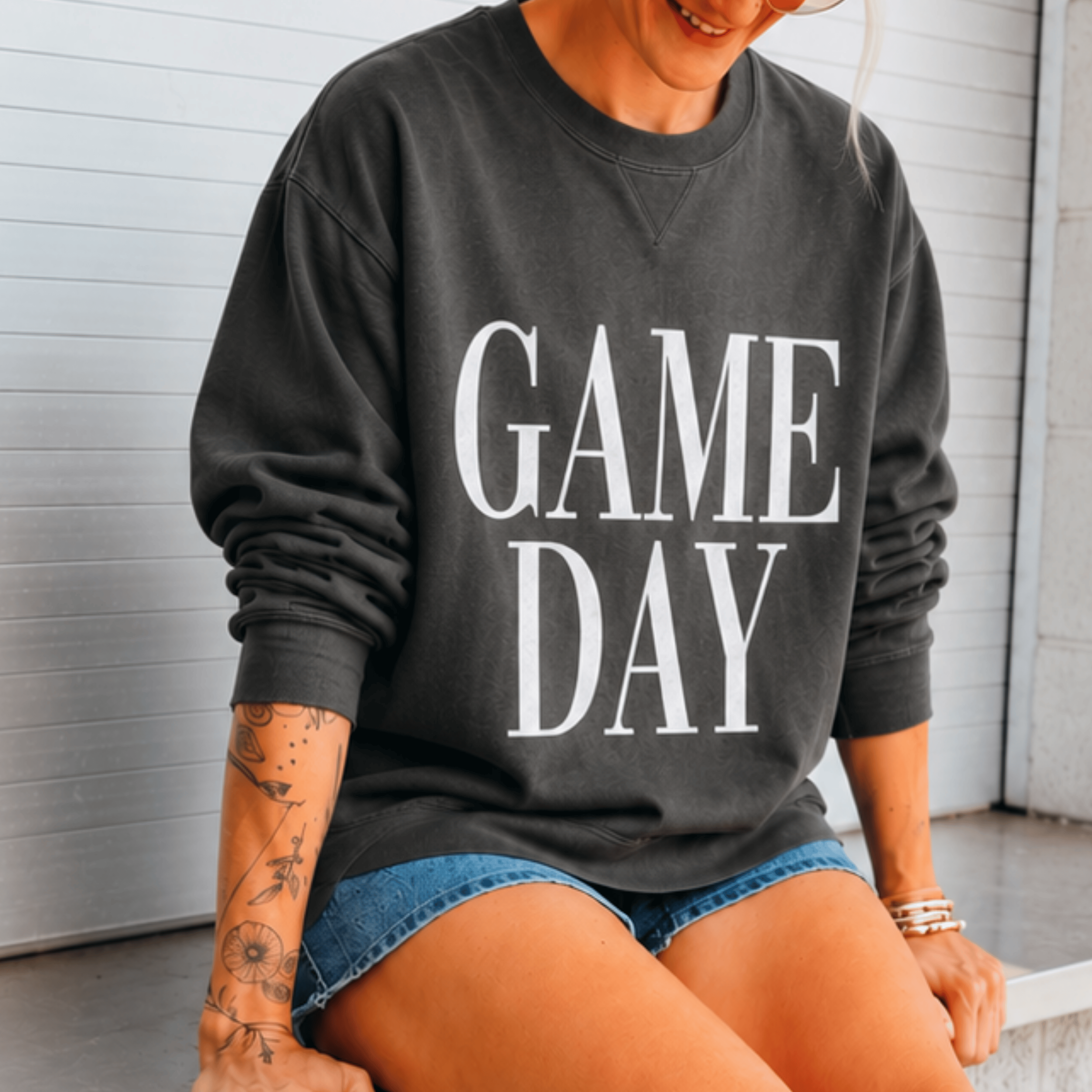 Bold Game Day Comfort Wash Crew