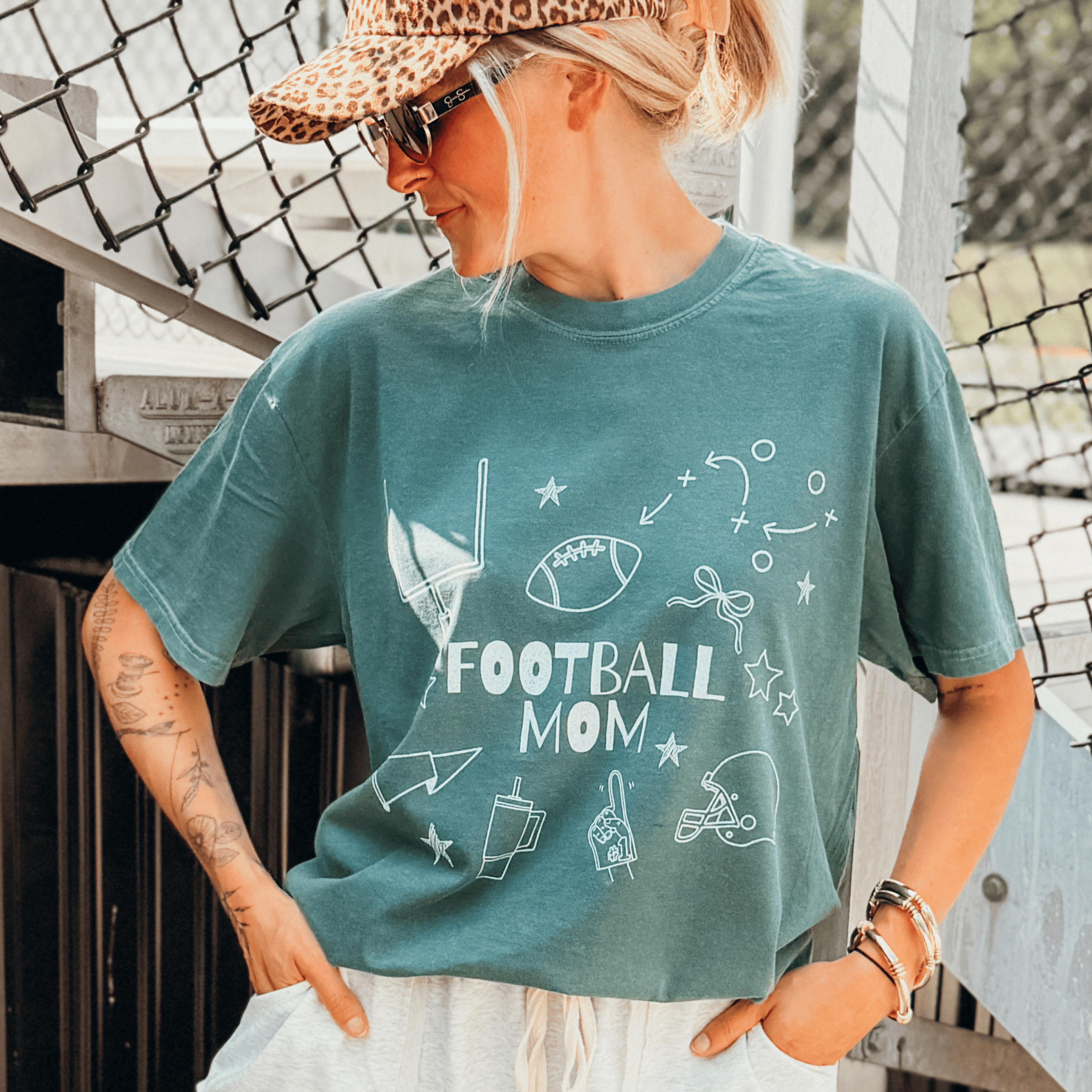 Football Mom Tee