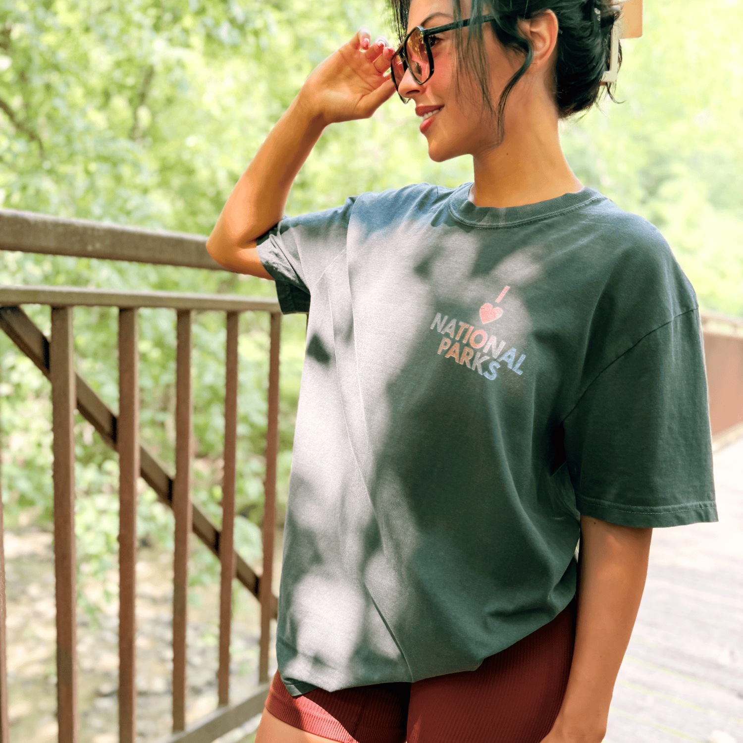 National Parks Checklist Tee