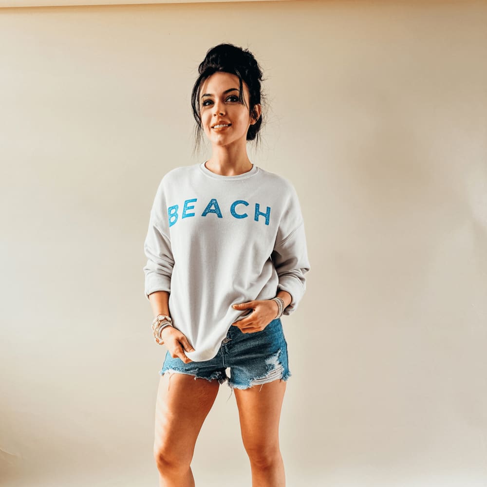 Beach Sweatshirt - Dust