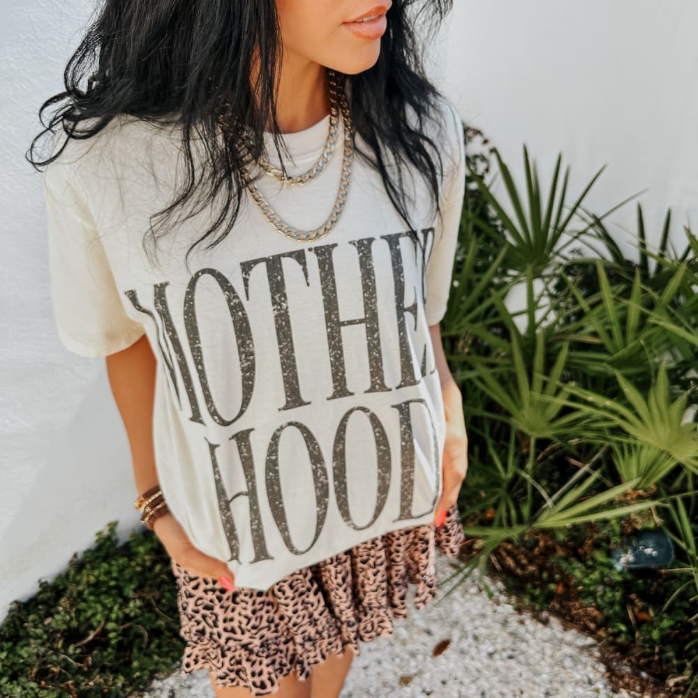 Bold Motherhood - Ivory Tee - NEW