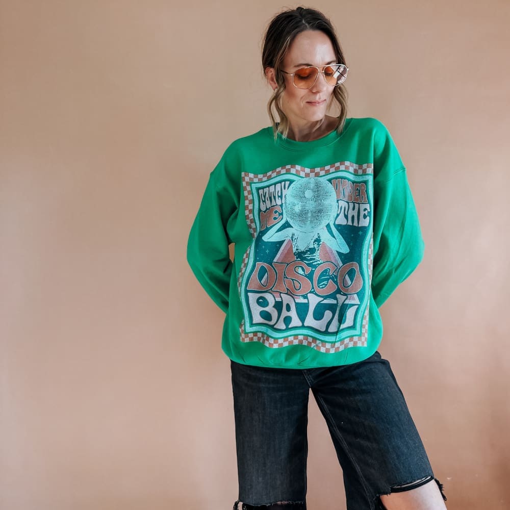 Disco Ball Sweatshirt