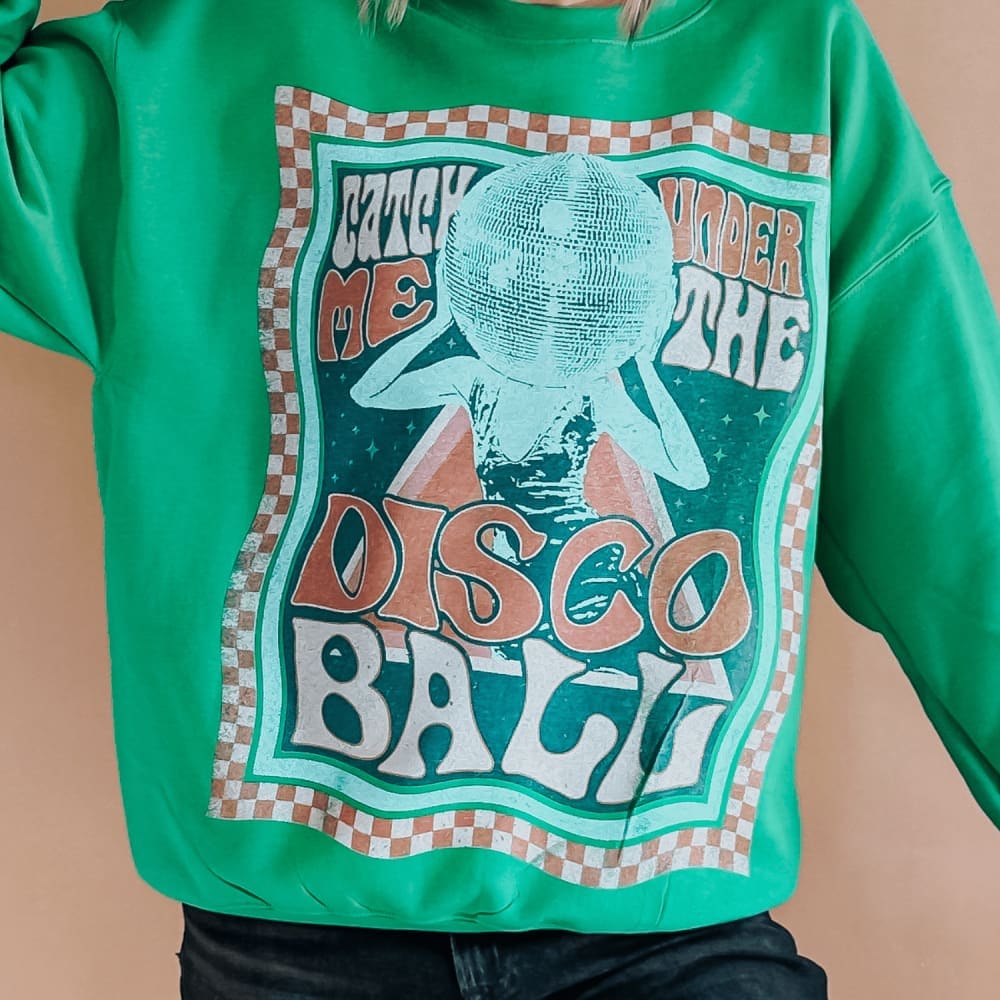 Disco Ball Sweatshirt
