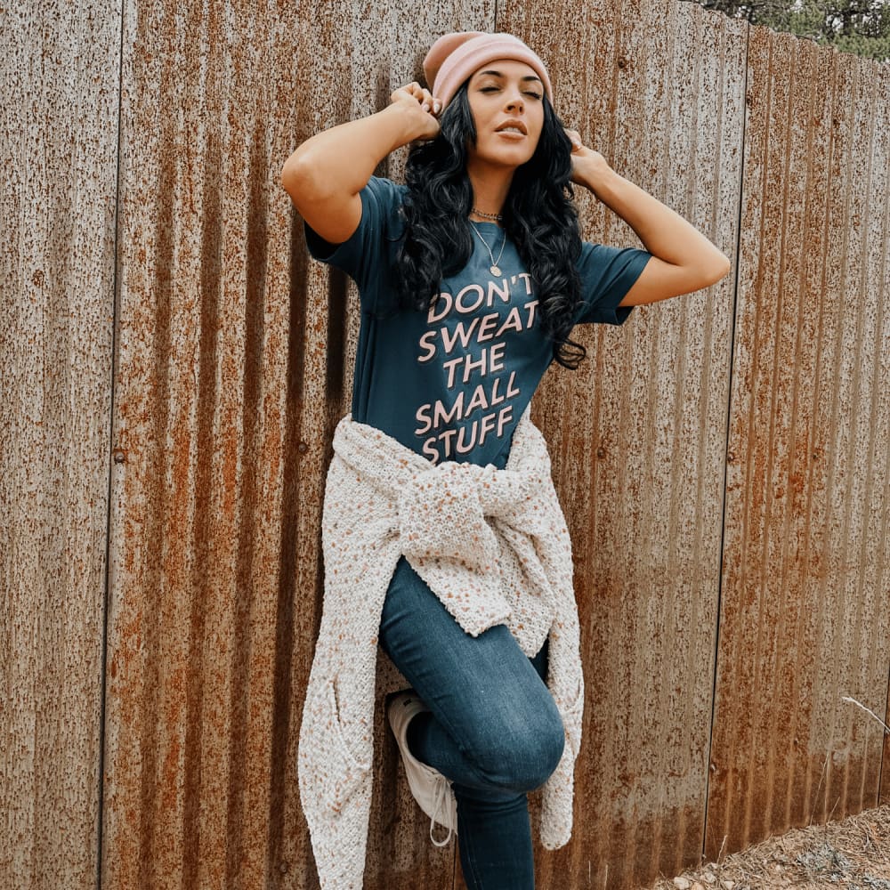 Don’t Sweat the Small Stuff Tee - Mommy Apparel