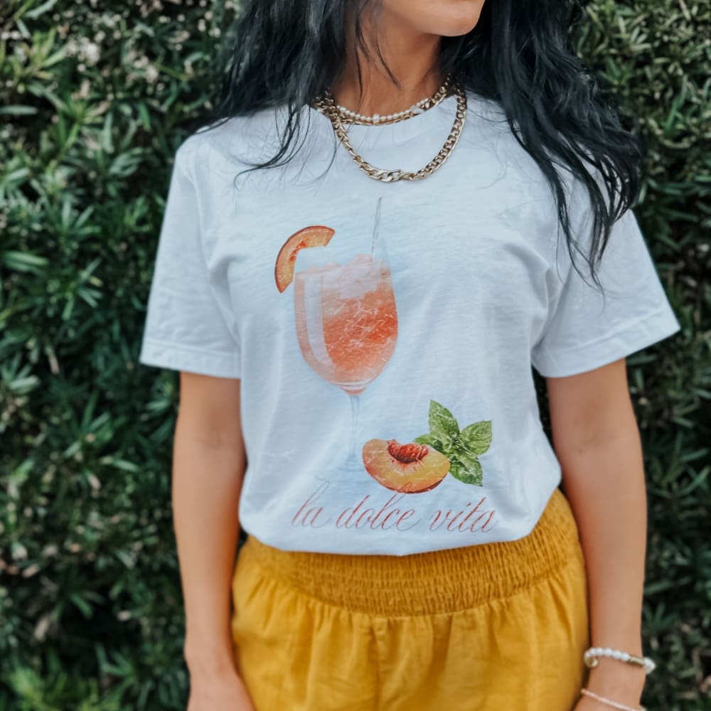 La Dolce Vita Brunch Tee - Mommy Apparel