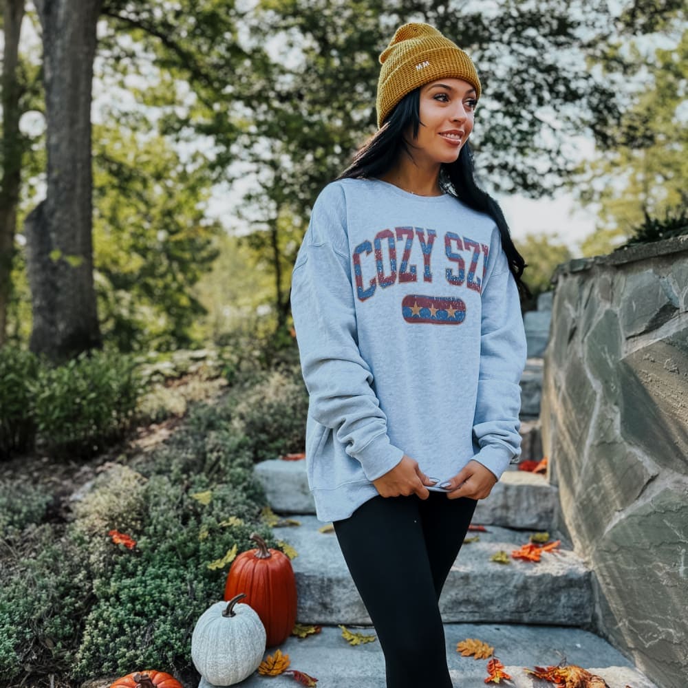 Plaid Cozy Szn Sweatshirt