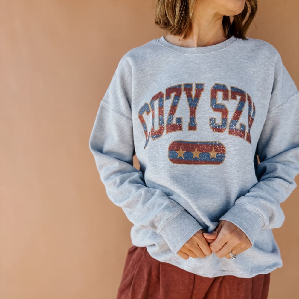 Plaid Cozy Szn Sweatshirt