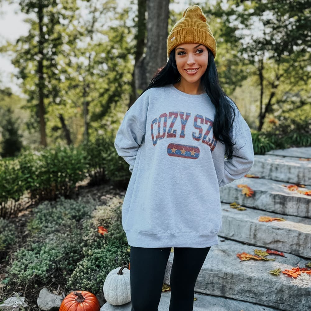 Plaid Cozy Szn Sweatshirt