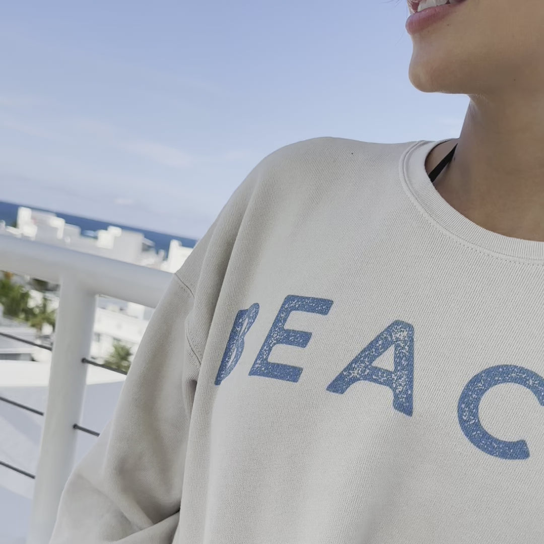 Beach Sweatshirt - Dust