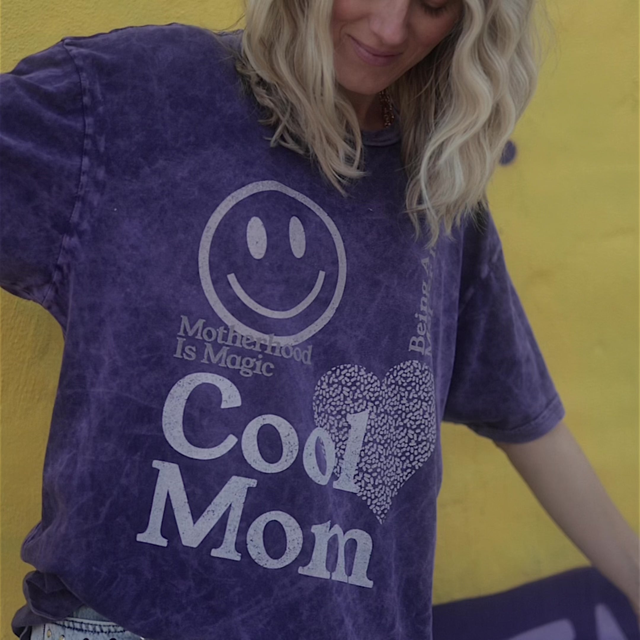 She's A Cool Mom Vintage Tee