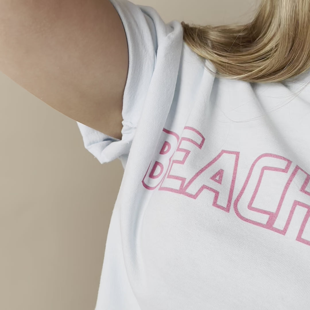 Beach Bum Tee - Chambray