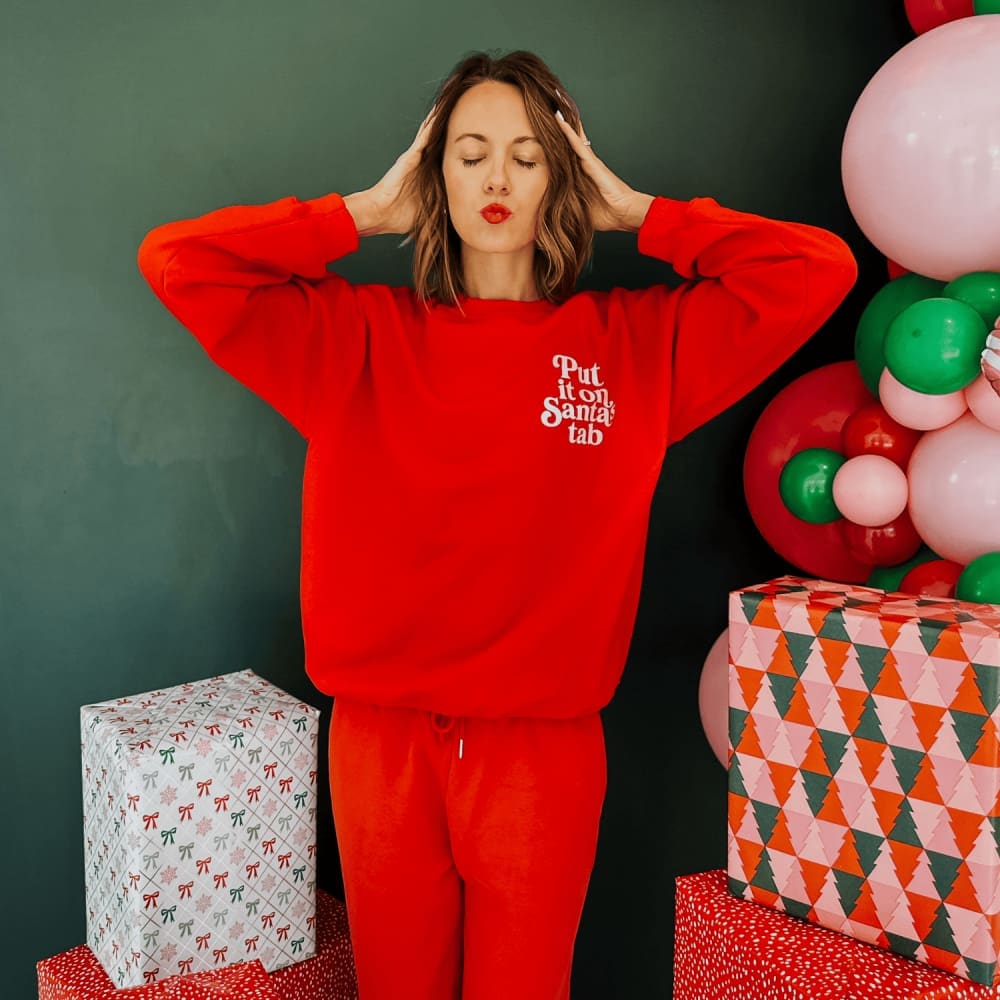 Santa’s Tab Sweatshirt