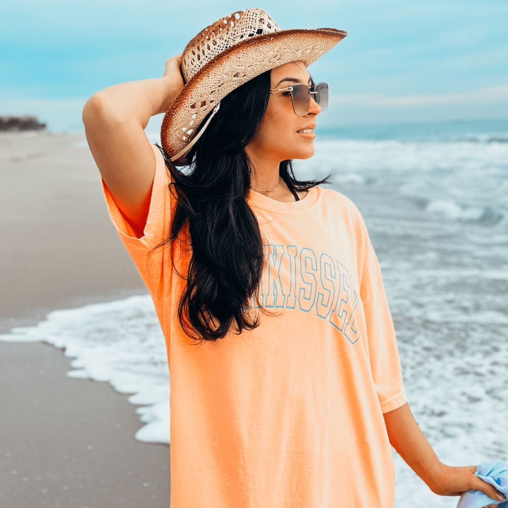 Sunkissed Tee - Neon Cantaloupe - NEW