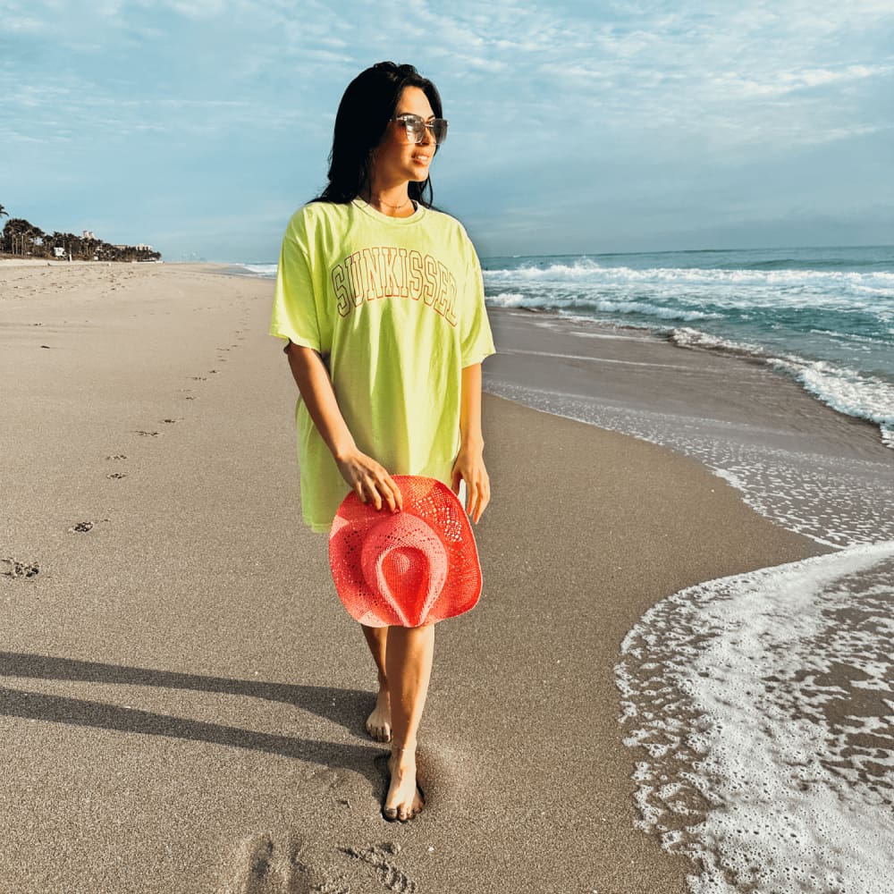 Sunkissed Tee - Neon Lemon - NEW