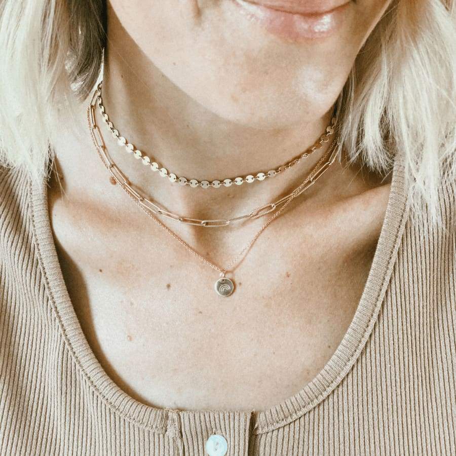 The Hope Necklace - Adjustable Chain / Gold - Necklaces