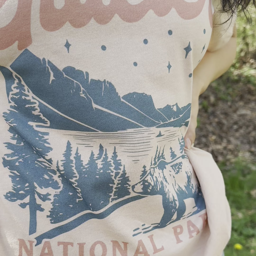 Glacier National Park Tee