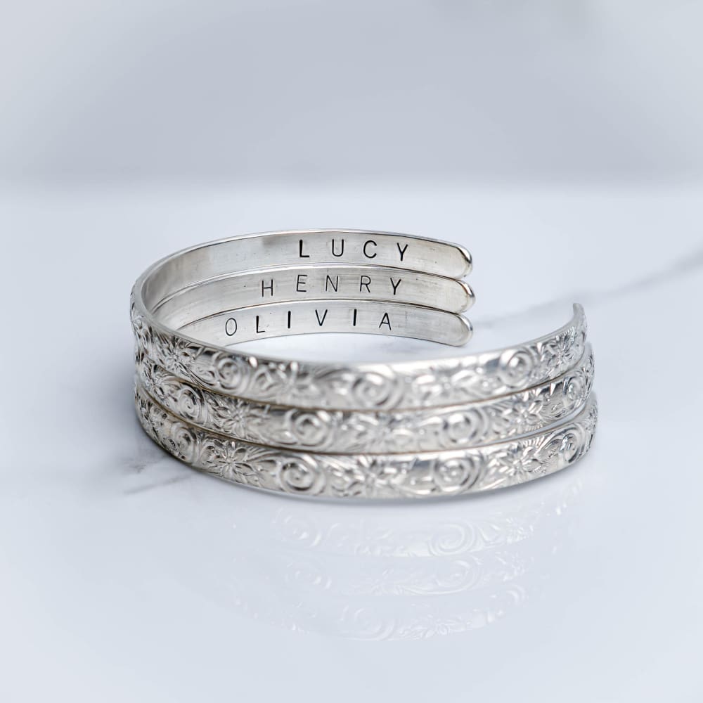 Merry Silver Mama & Me Set - Baby Bangles