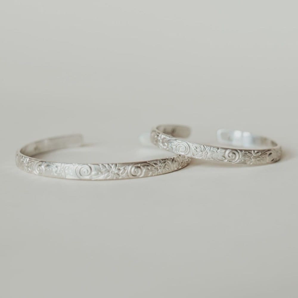 Merry Silver Mama & Me Set - Baby Bangles