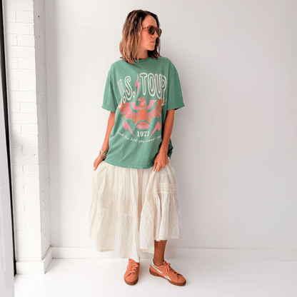 model wearing Fly Bold '73 Tee