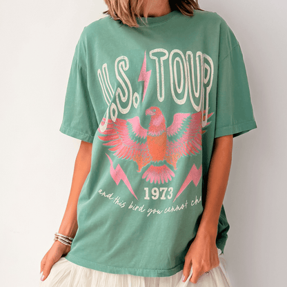 model wearing Fly Bold '73 Tee