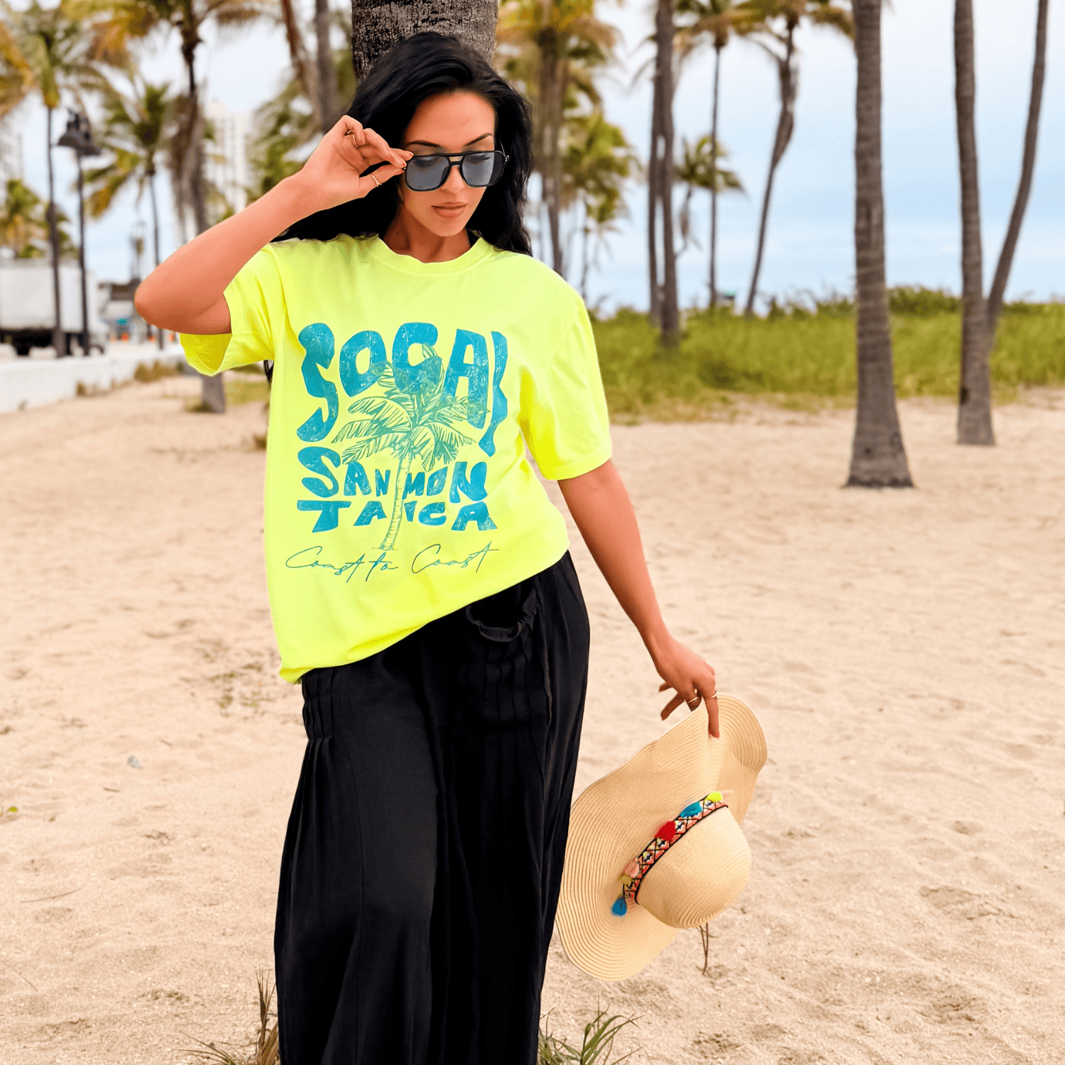 model wearing SoCal Tee