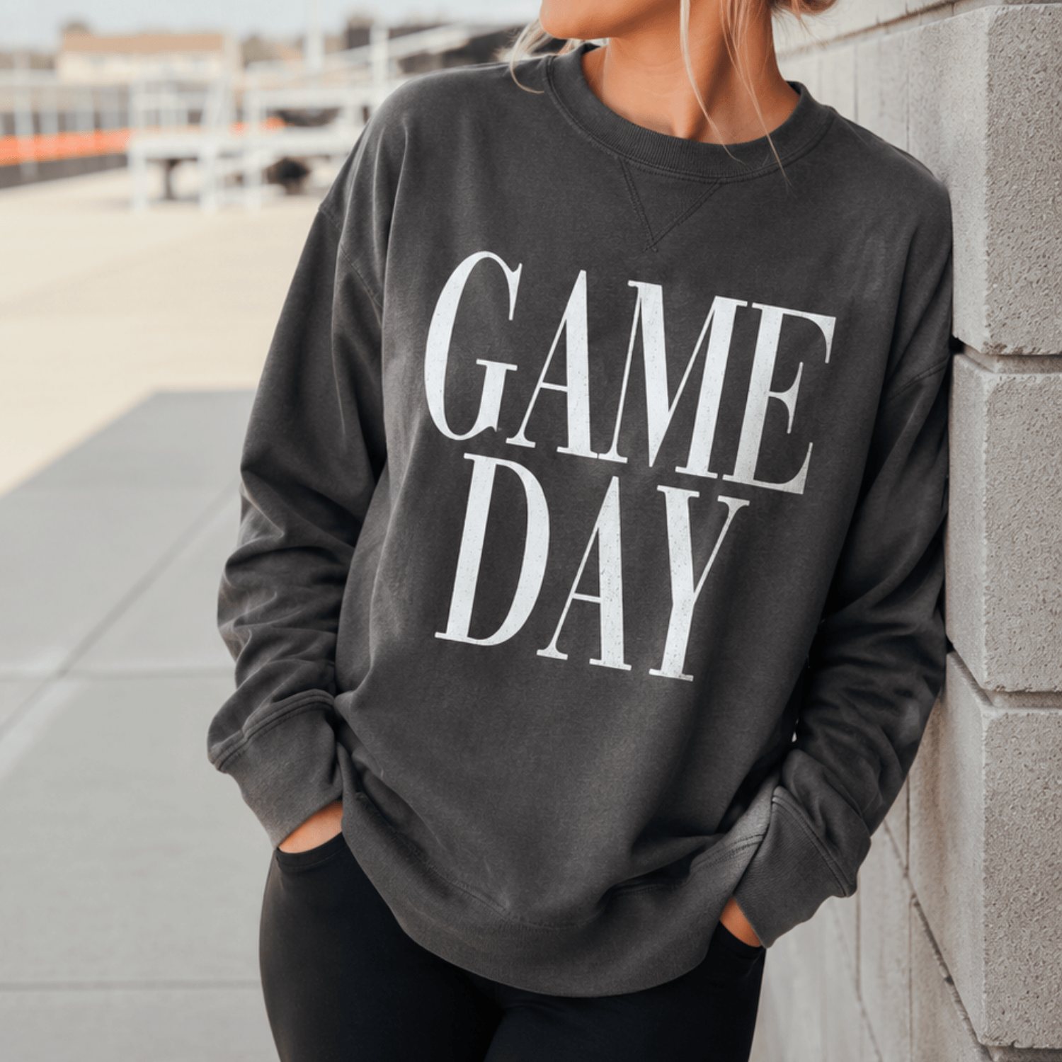 Bold Game Day Comfort Wash Crew