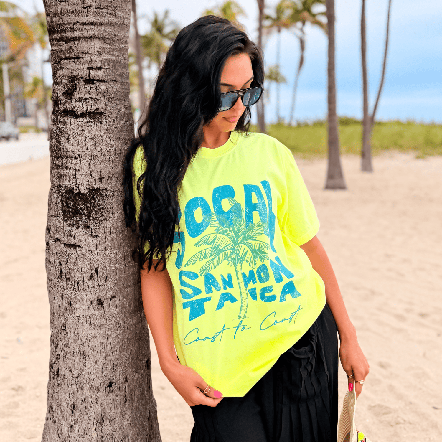 model wearing SoCal Tee