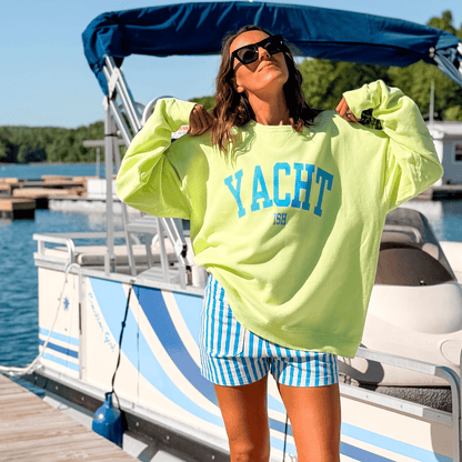 Yacht (Ish) Comfort Wash Crewneck