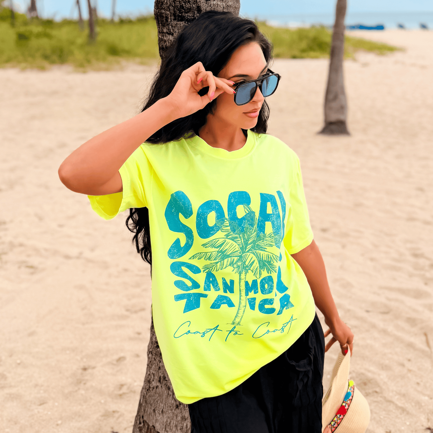 model wearing SoCal Tee