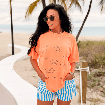 model wearing Salt Air Dreams Tee