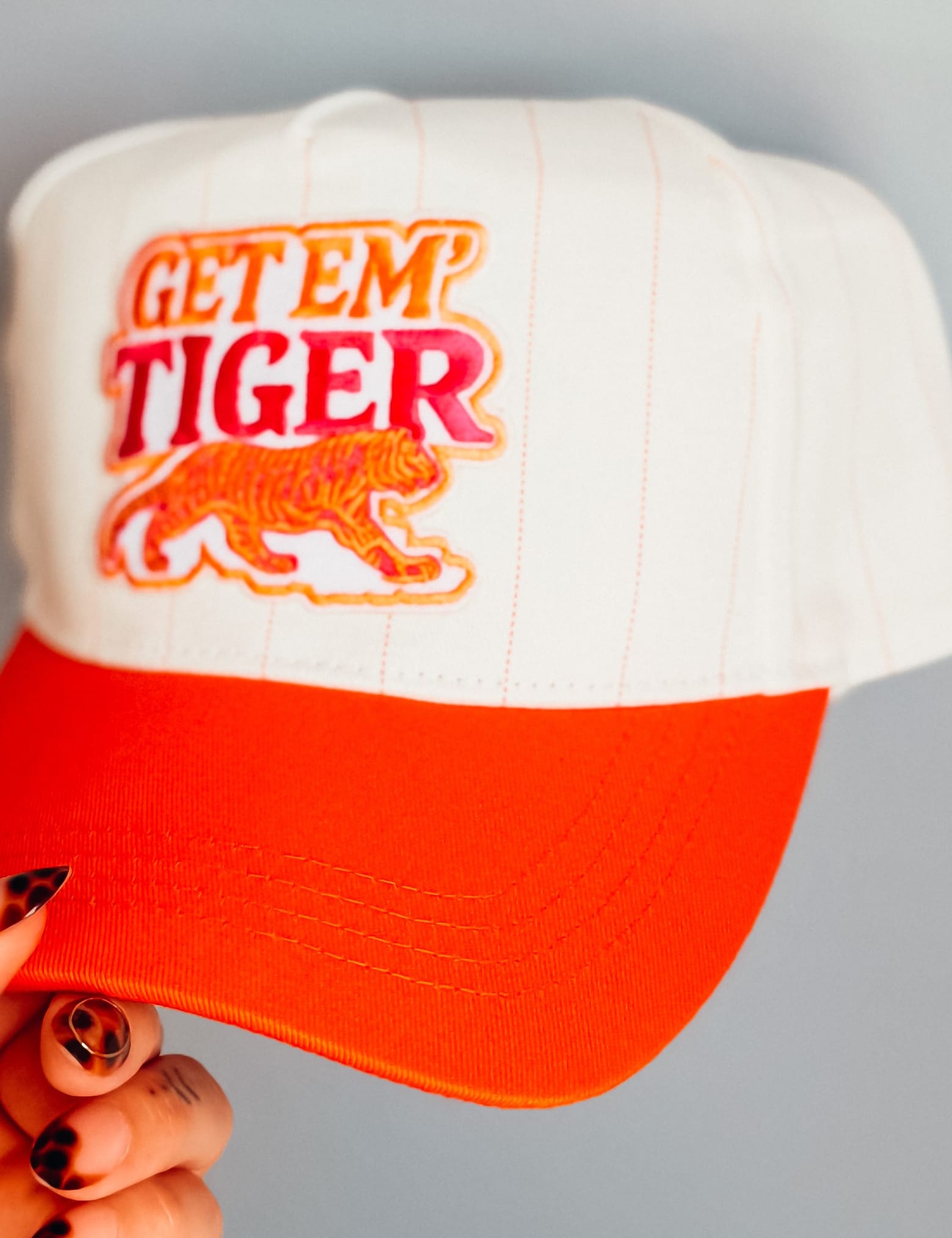Get ‘Em Tiger Patch Trucker