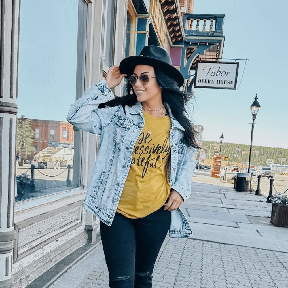 Be Obsessively Grateful Tee - Mommy Apparel