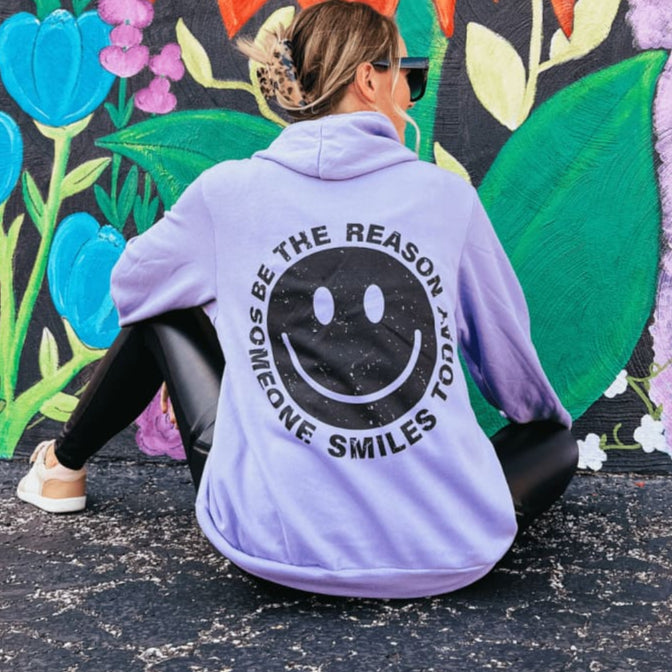 Be the Reason - Dark Lavender Hoodie