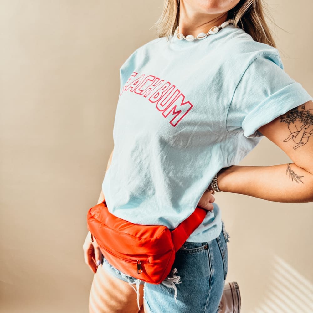 Beach Bum Tee - Chambray - NEW