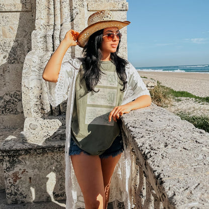 Beach Rodeo Mineral Wash Tee - NEW