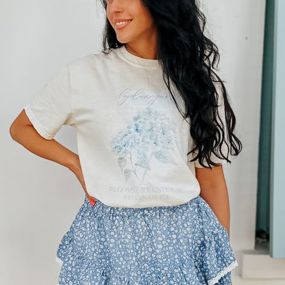 Blooms Greenhouse Hydrangea Tee - NEW