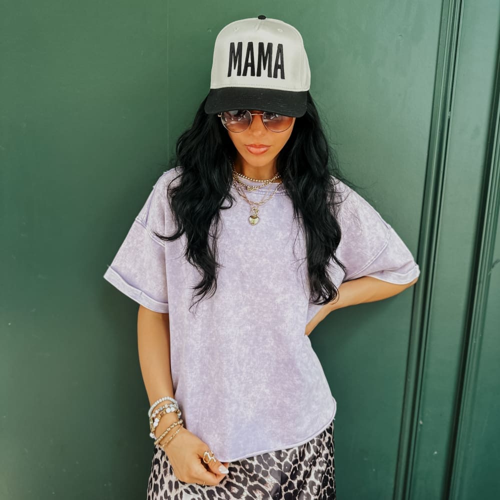 Bold Mama Trucker Hat - Black - Natural Black