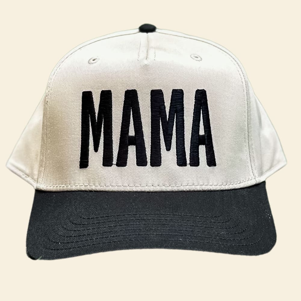Bold Mama Trucker Hat - Black - Natural Black