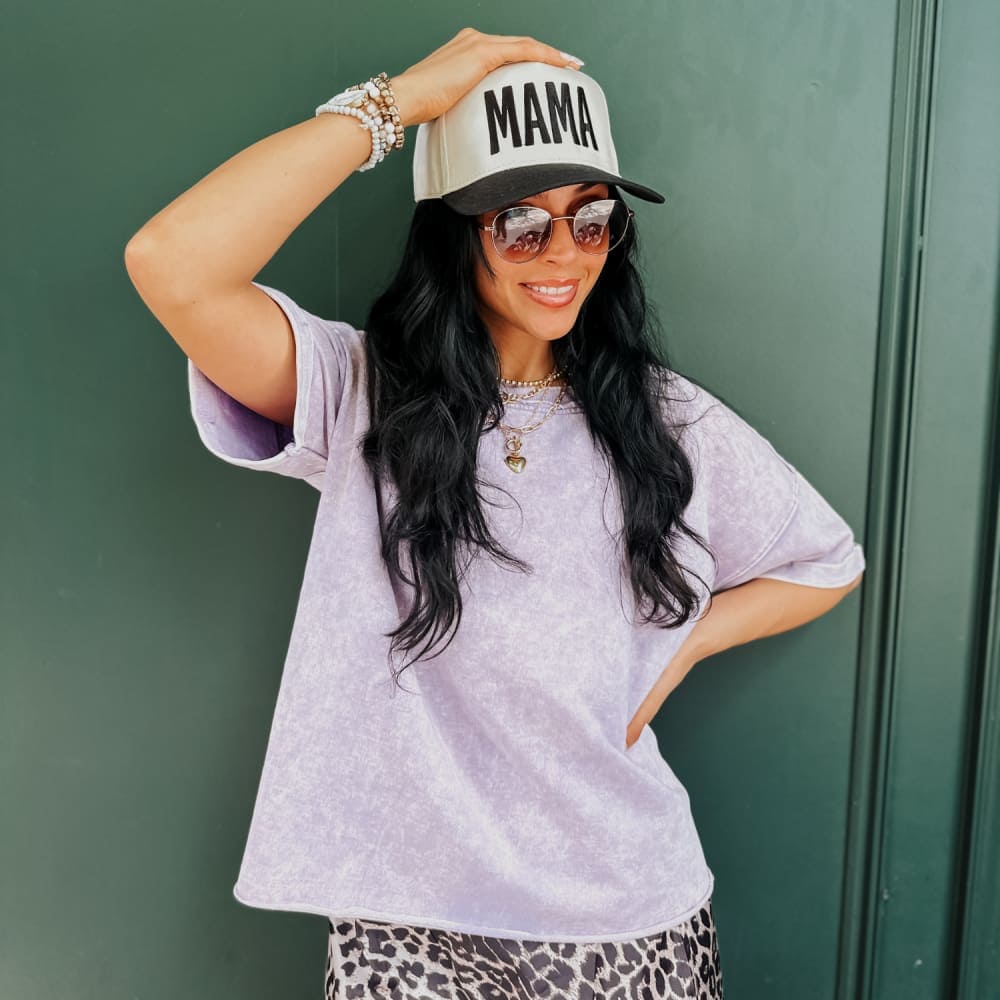 Bold Mama Trucker Hat - Black - Natural Black