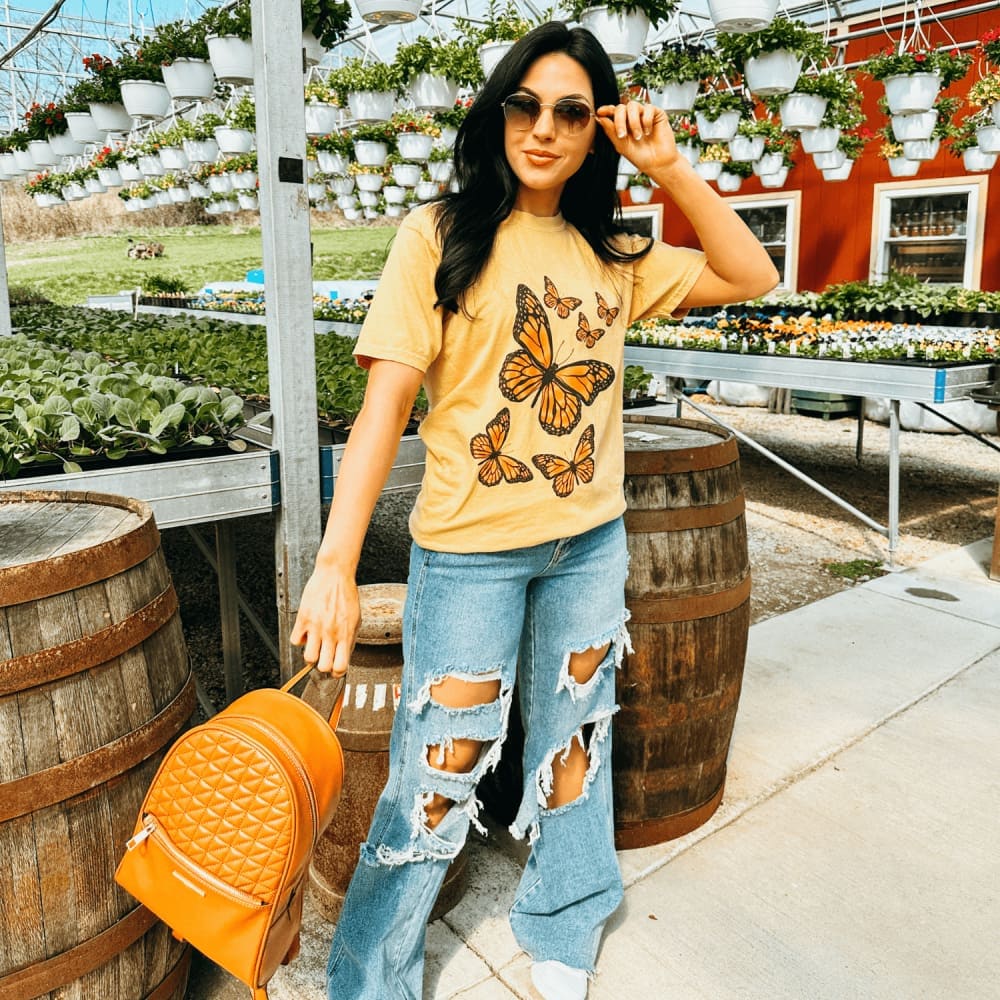 Butterflies Tee - Mommy Apparel