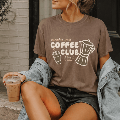 Pumpkin Spice Coffee Club Tee