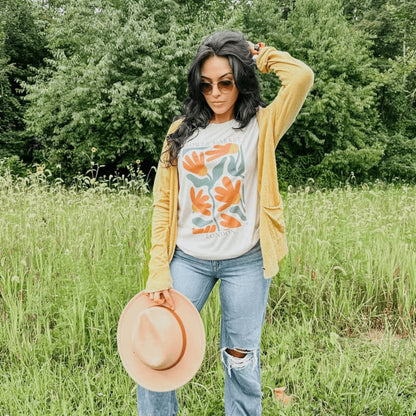 Flower Market Tee - Mommy Apparel
