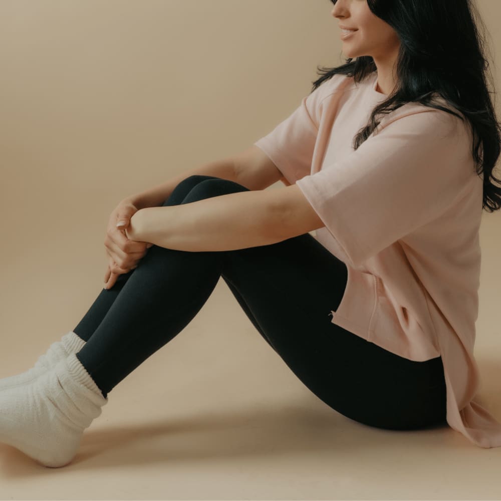 French Terry Short Sleeve Pullover