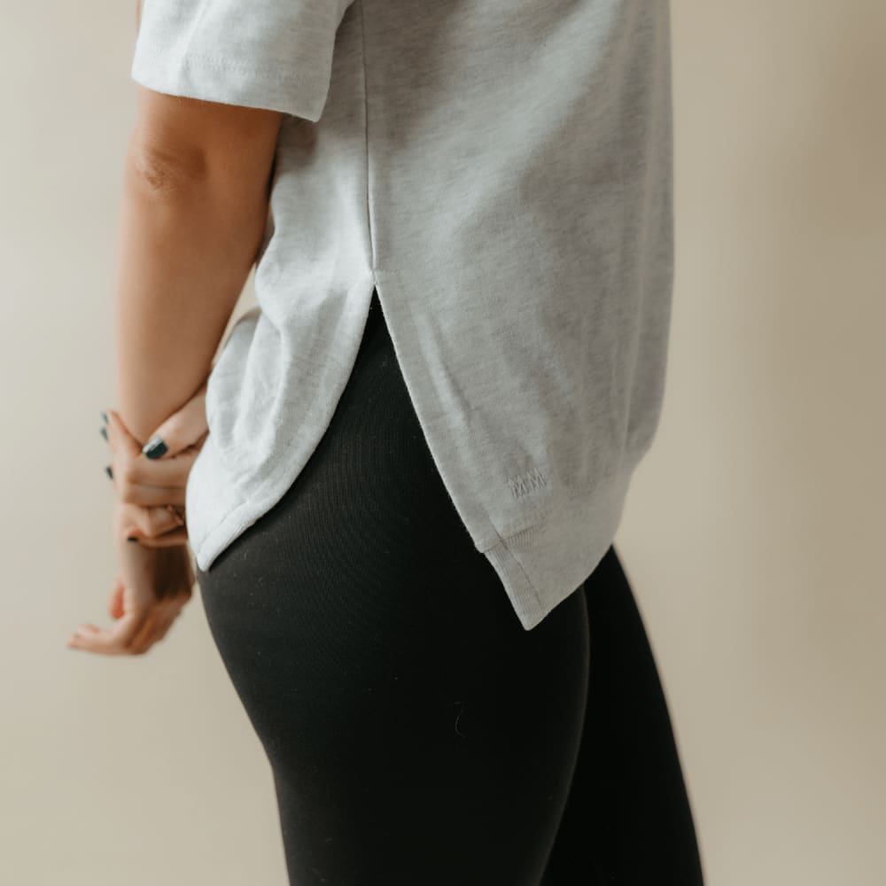 French Terry Short Sleeve Pullover