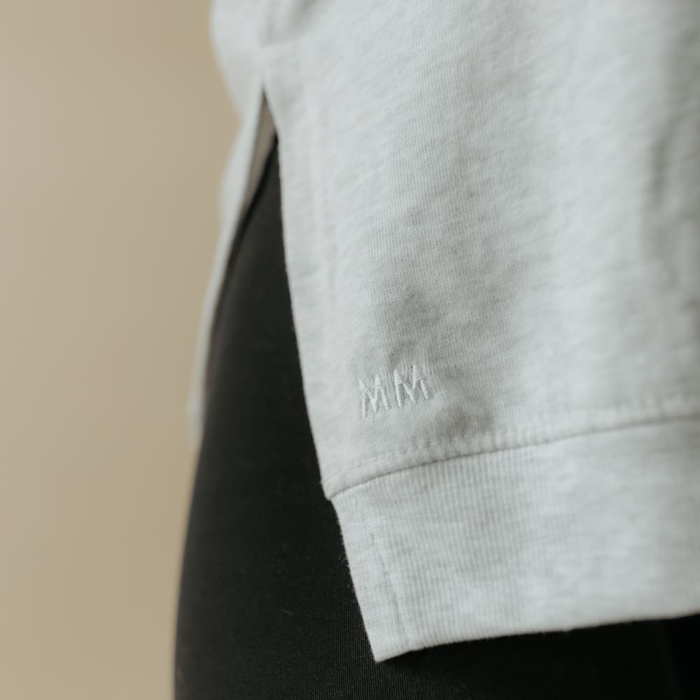 French Terry Short Sleeve Pullover