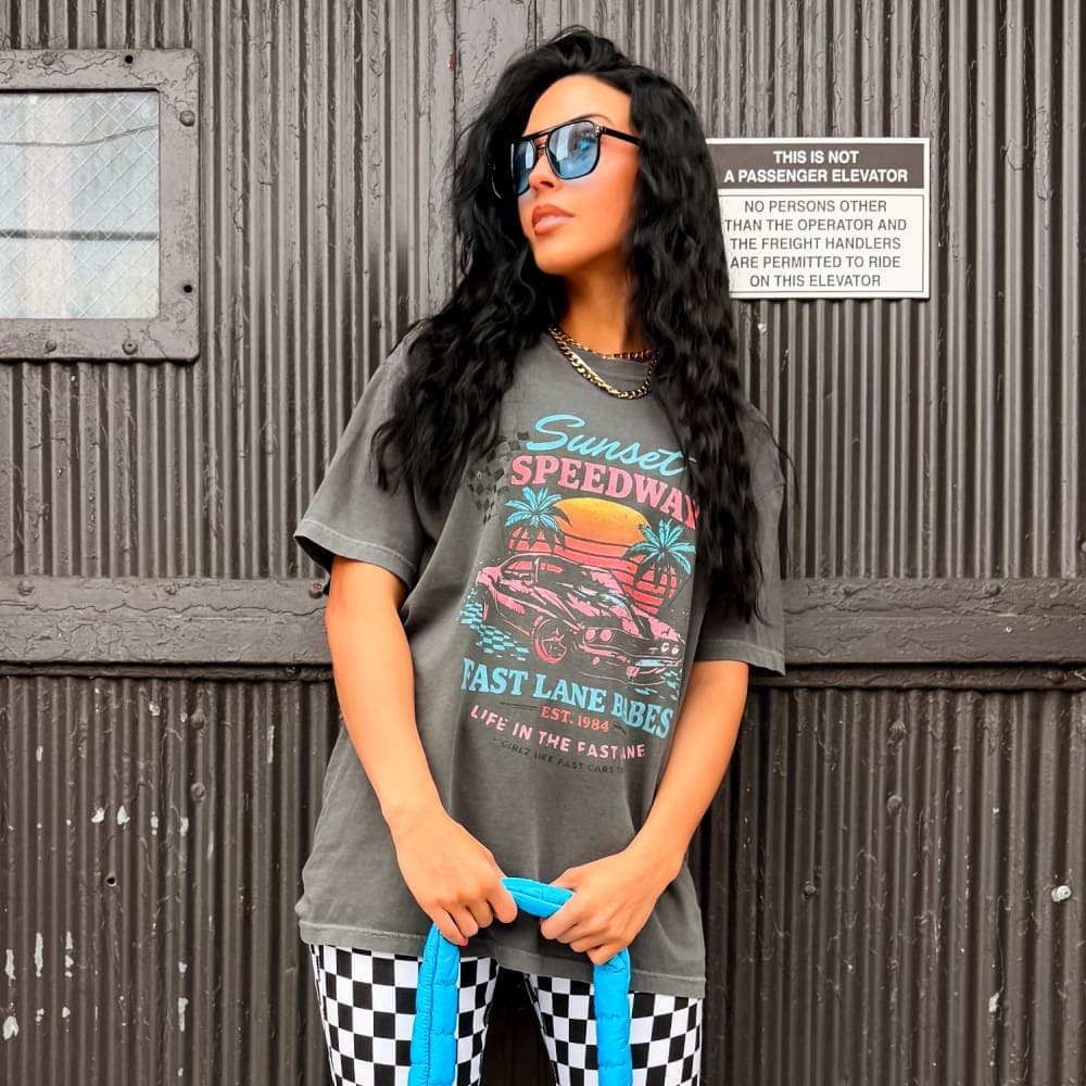 Girlz Like Fast Cars Tee - NEW