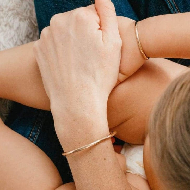 Immeasurable Gold Mama & Me Set - Baby Bangles