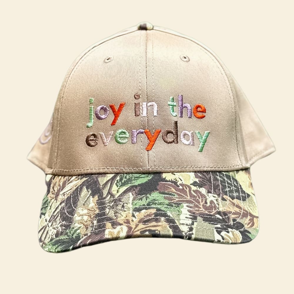 Joy In The Everyday Hat - Natural Camo