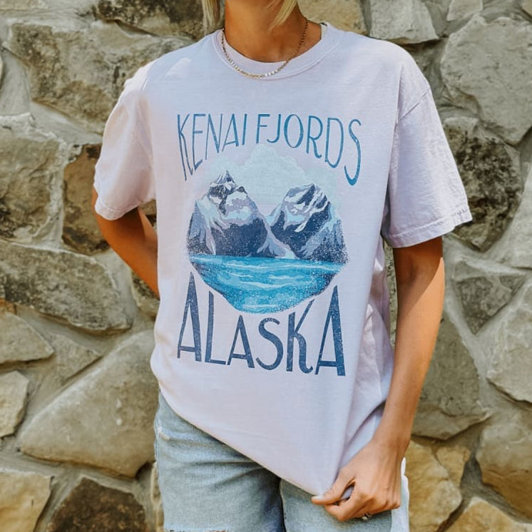 Kenai Fjords National Park Tee - NEW