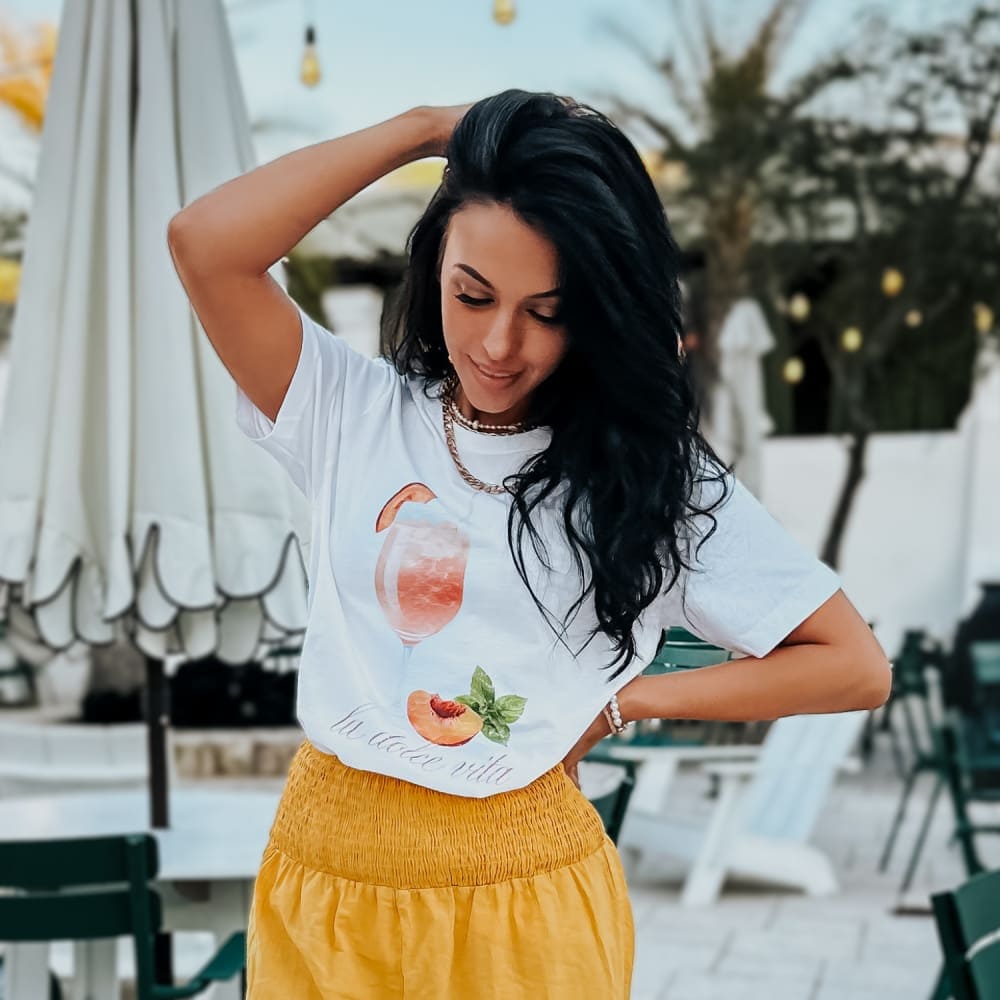 La Dolce Vita Brunch Tee - Mommy Apparel